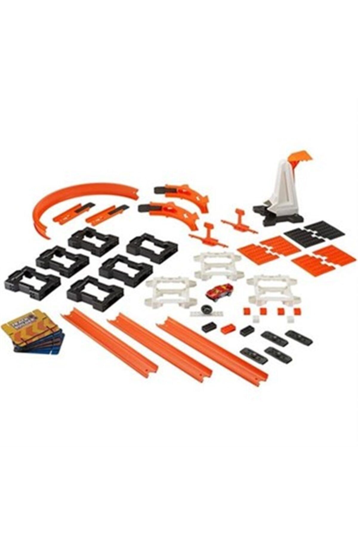 HOT WHEELS Track Builder Bloklu Mega Y k m Yar Seti DWW96 Fiyat Yorumlar Trendyol