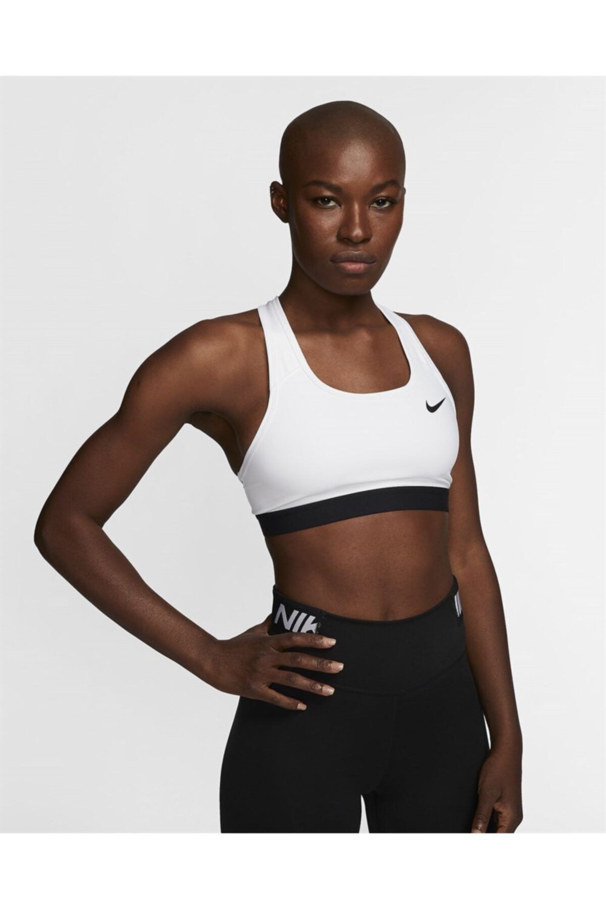 Nike W Nk Df Swsh Band Nonpded Bra