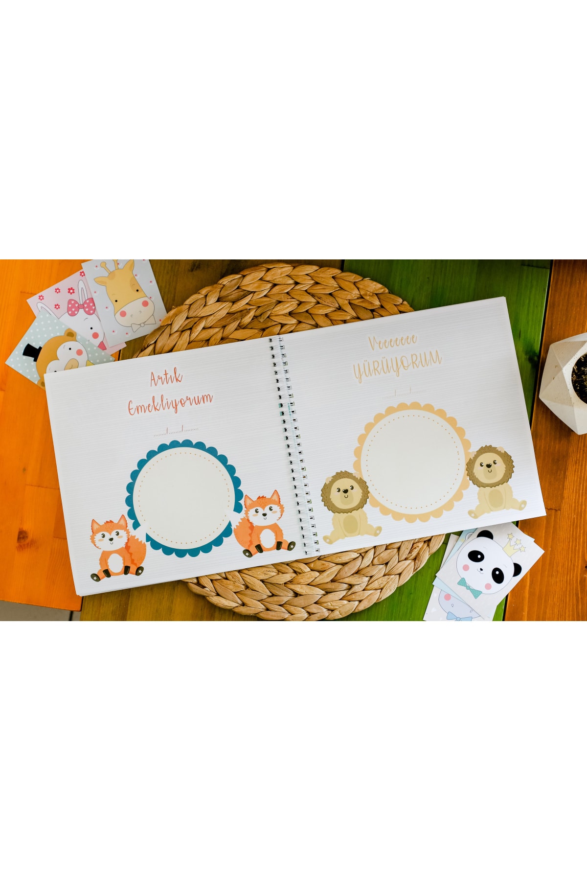 TURKUAZ TASARIM&EVENTS Hamilelik, Anne Ve Bebek Hatıra Albümü / Günlüğü fotoğrafı 7 (önizleme)