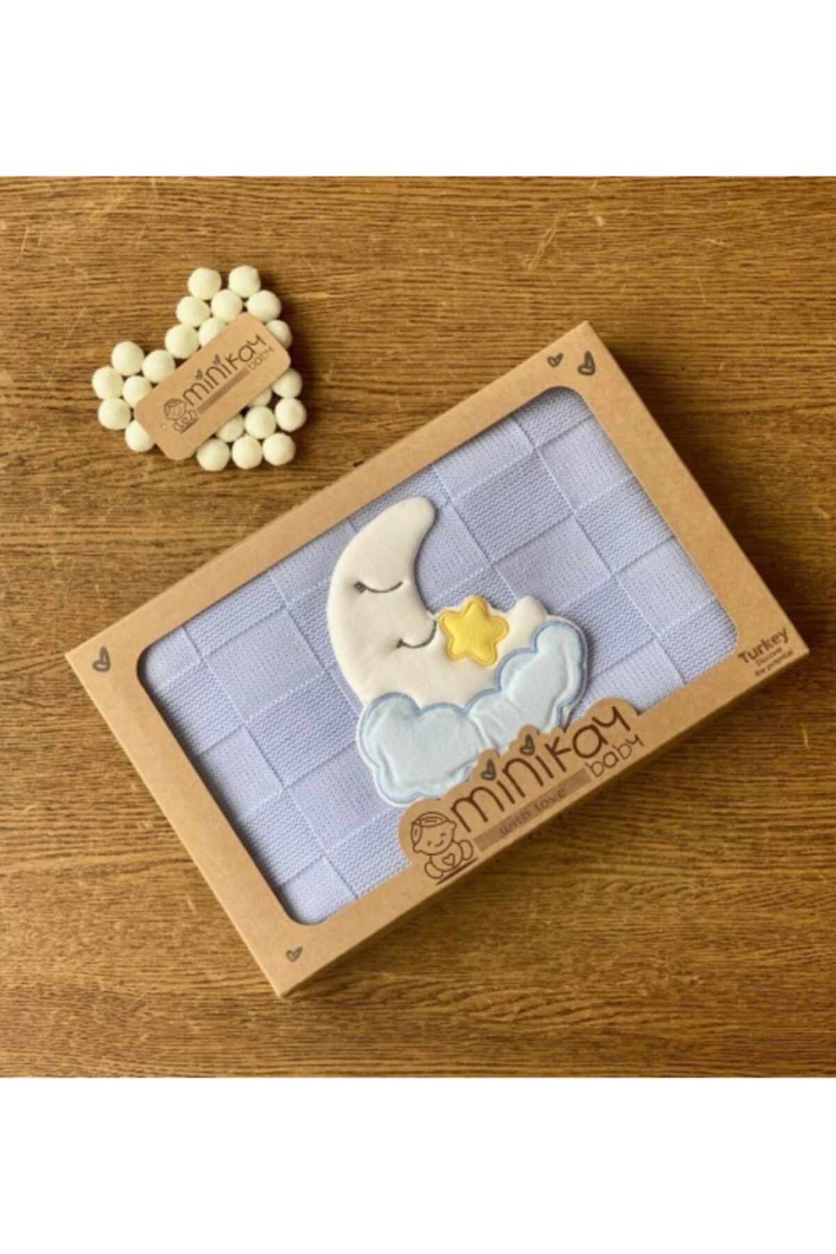 minik ay Yenidoğan Ay Triko Battanie fotoğrafı 2 (önizleme)