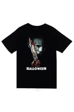 Halloween Baskılı T-shirt KOR-TREND1497