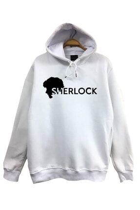 Sherlock Holmes Baskılı Sweatshirt KOR-TREND3081