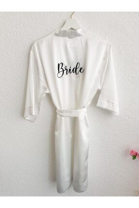 Bride Nakışlı Gelin Sabahlığı HB01