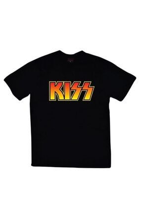 Kiss Baskılı T-shirt KOR-TREND927