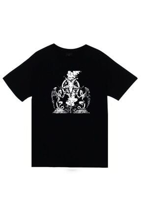 Pentagram Baskılı T-shirt KOR-TREND1477