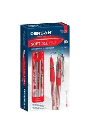 pensan 2400 soft gel tukenmez kalem 0 7