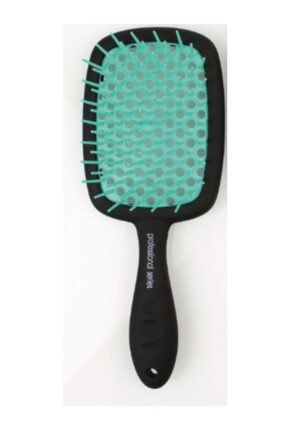 Delikli Kolay Tarama Saç Fırçası - Yeşil NASFFIRCA005