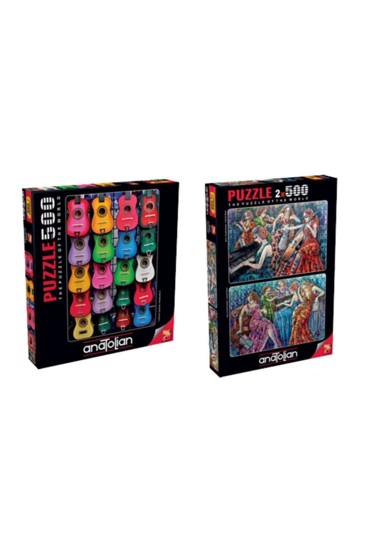 Anatolian Puzzle Anatolian 500x3 Puzzle / Müziğin Renkleri / Renkleri Notalar (500x2)