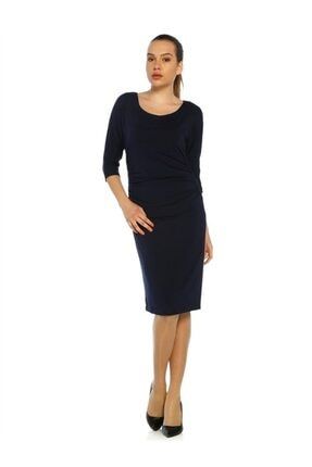 Kadın Lacivert Jersey Elbise - Bga318721 BGA318721