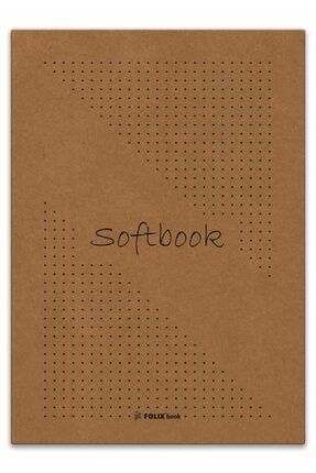 Softbook Noktalı Defter 15,5x23 Cm Kraft Kapak 50 Yp. 2'li Paket FLX-820476ad2
