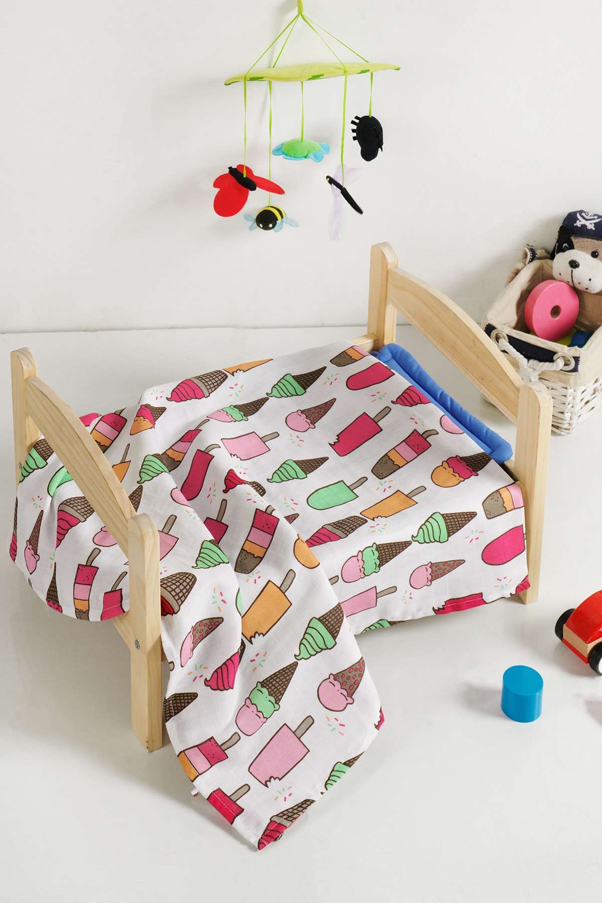 Baby-Child Cornetto Muslin Cover 120x120