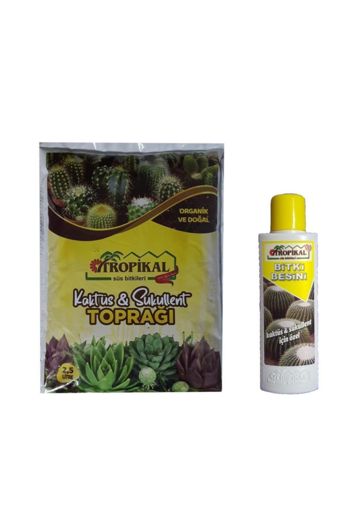 Cactus & Succulent Soil 2.5 Liters + Nutrient 225 ml
