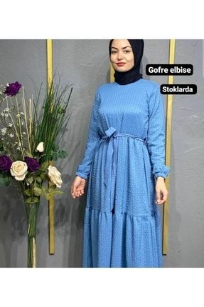 Gofre Yazlık Boydan Elbise 140cm GOFRE YAZLIK BOYDAN ELBİSE 140CM