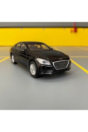 Hyundai Genesis G80 1/36 Ölçek *c&c Model Garage* Çek Bırak Diecast Metal Model Oyuncak Araba TYC00515205552