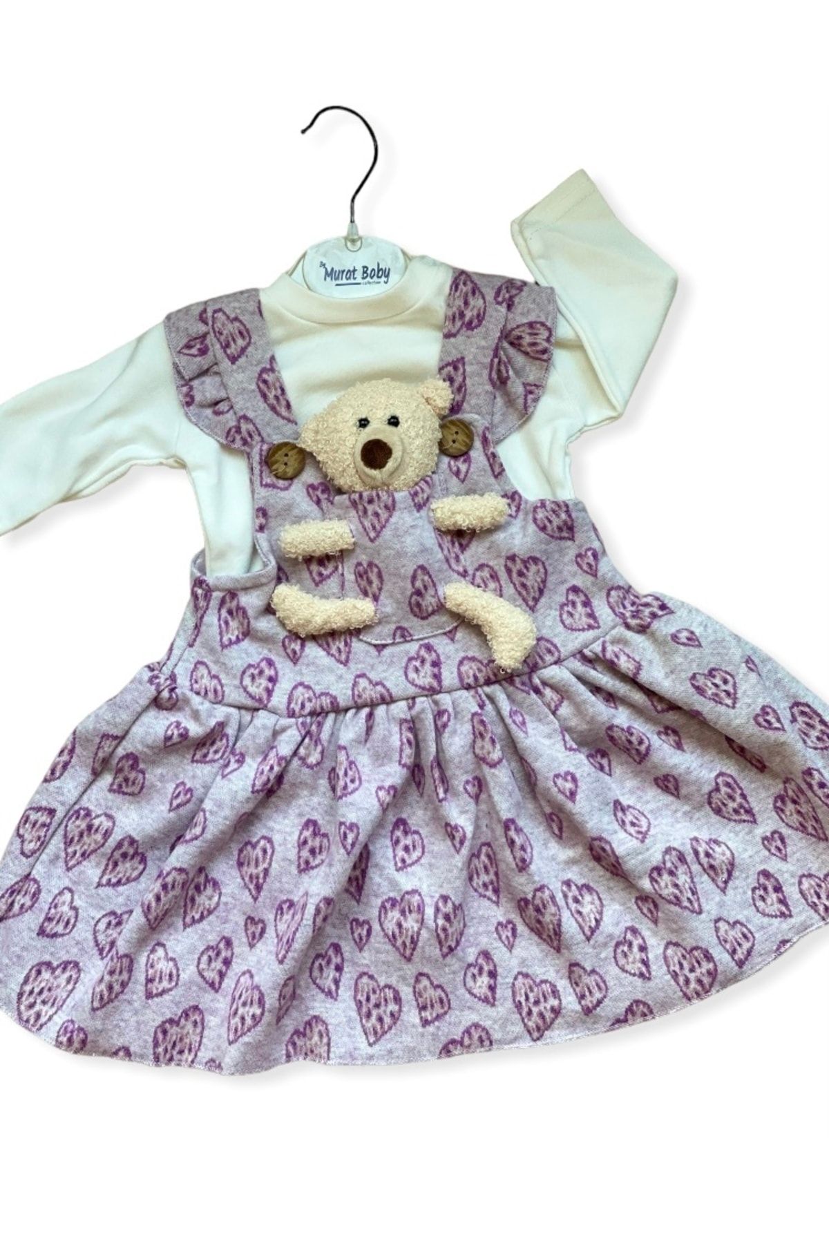 Murat Baby لباس خرس عروسکی گلدار