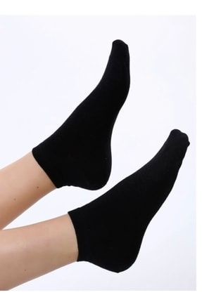 Siyah Bambu Kısa Erkek Çorap TYC00515265073