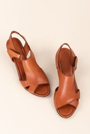 Hakiki Deri Kadın Topuklu Ayakkabı P1500