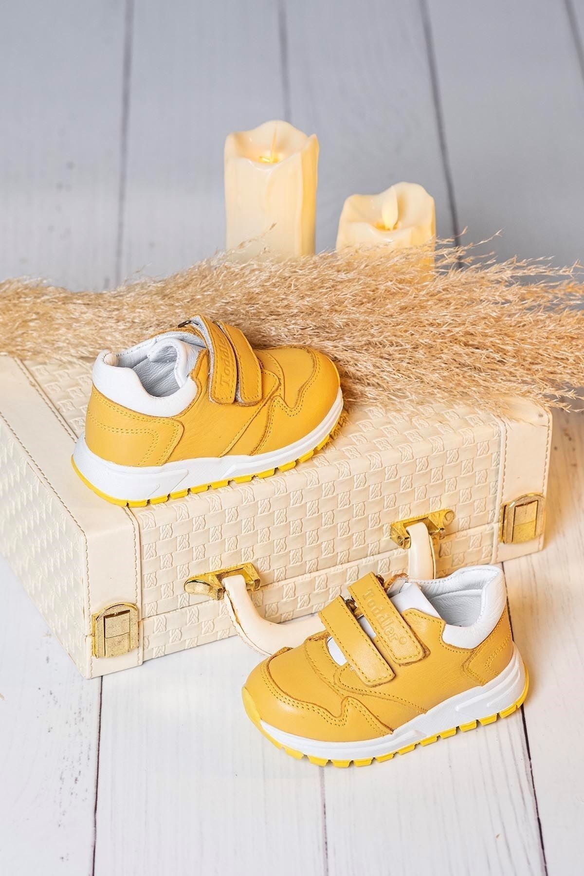 Mustard yellow toddler shoes on sale