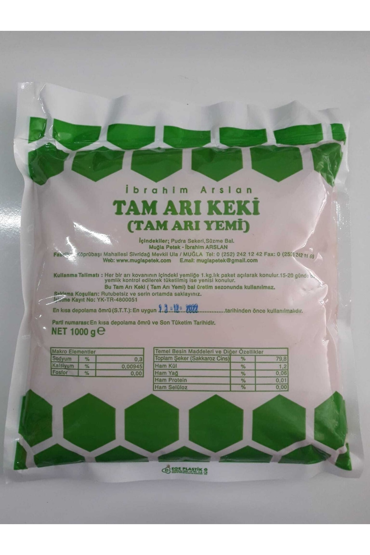 muğla petek Arı Yemi(arı Keki)
