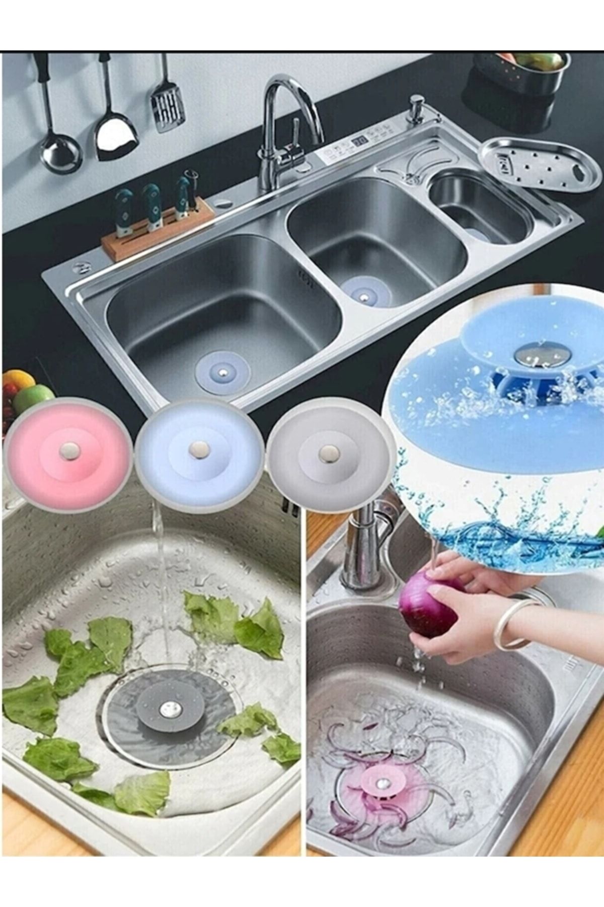 Lavabo, Küvet Ve Gider Tıkacı Dokunmatik