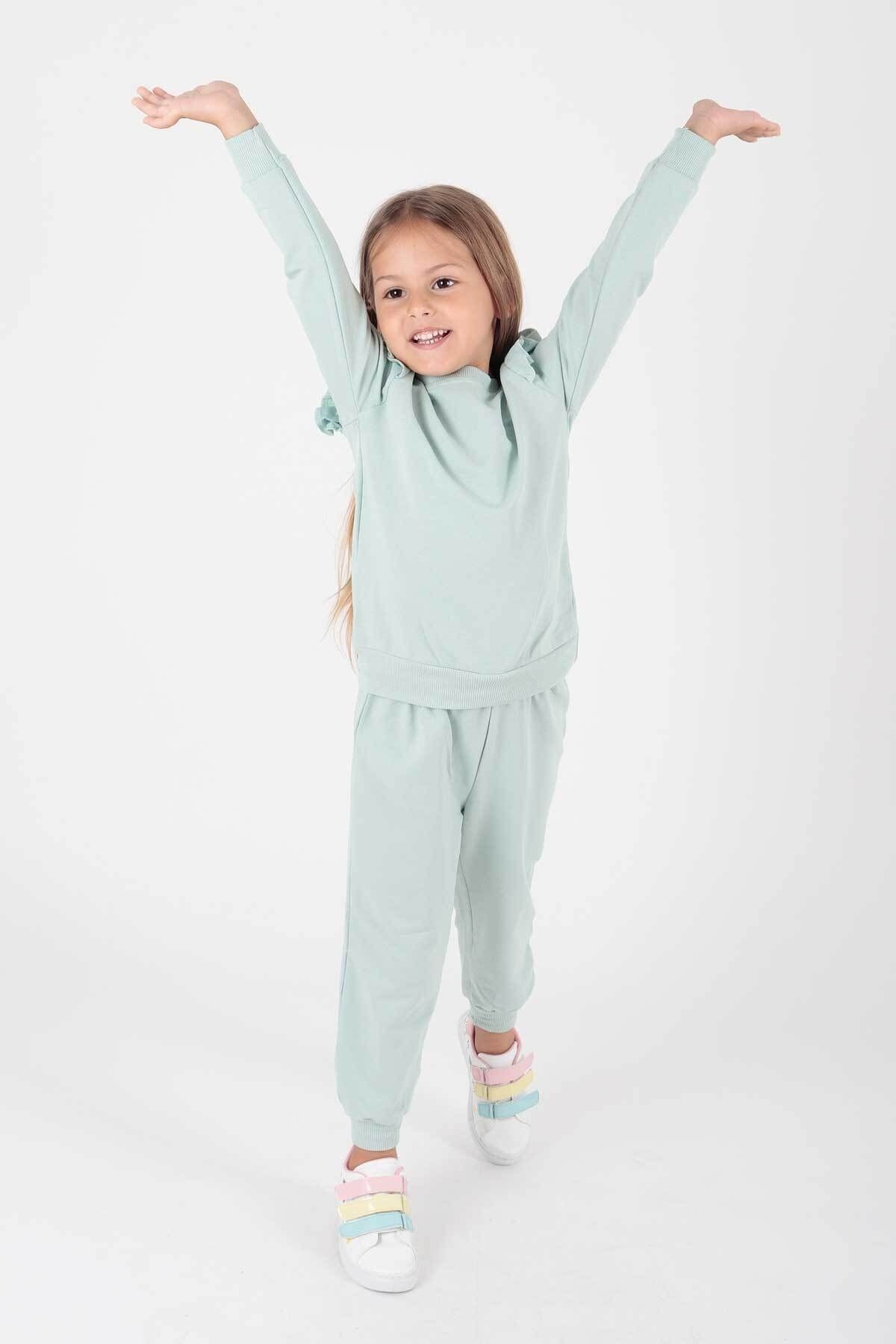Ruffle sweatsuit hotsell
