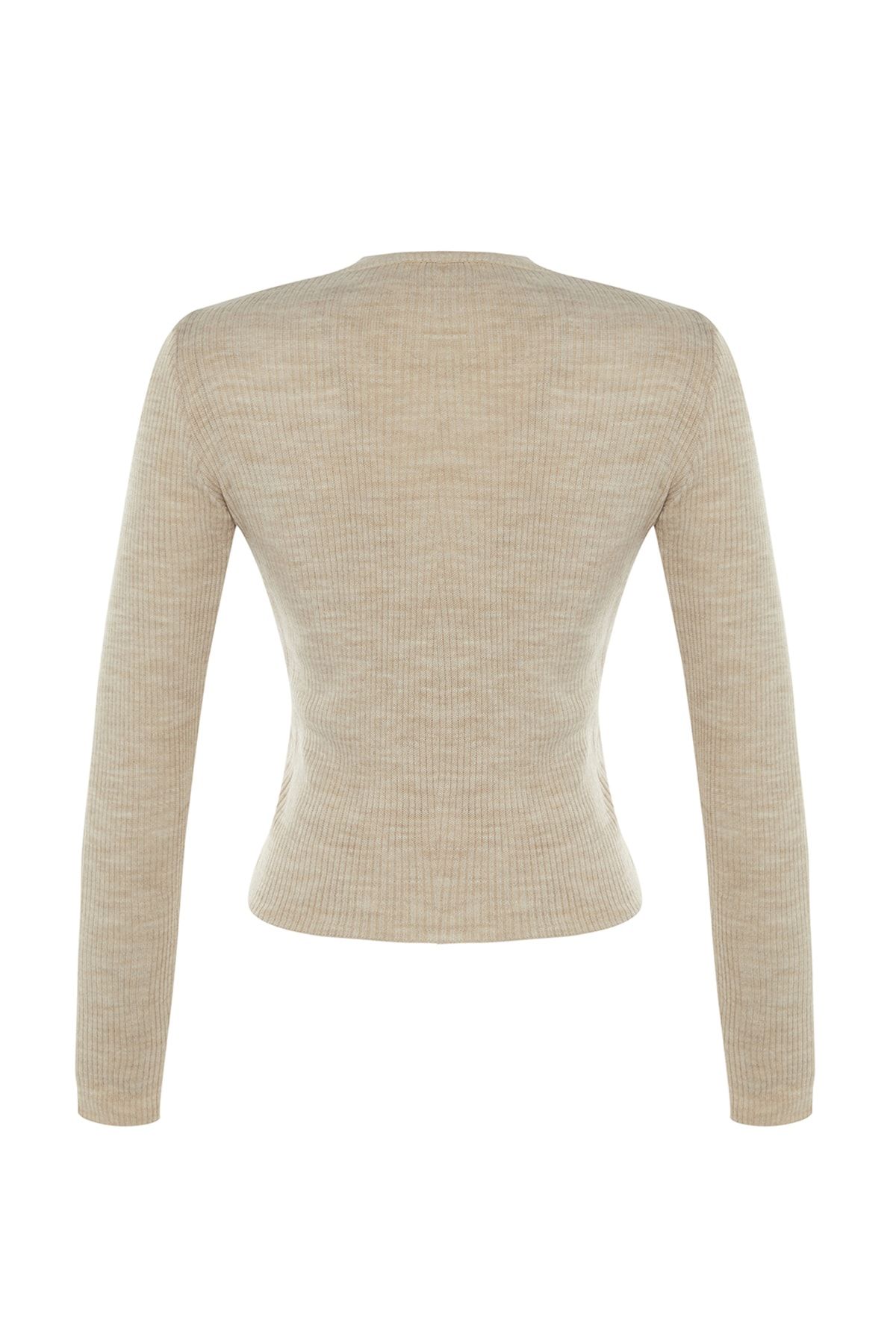 Trendyol Collection-Stone Basic vezetékes kötöttáru pulóver TWOAW22KZ1708 8