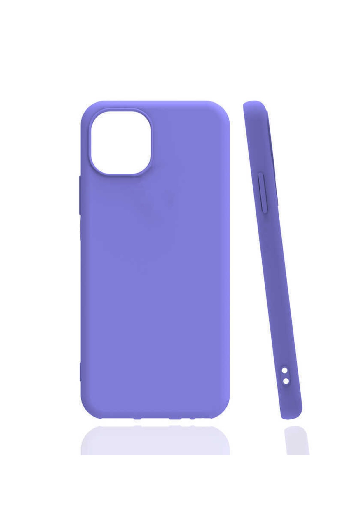 Apple Iphone 13 Pro Max Kılıf Biye Silikon - Lila