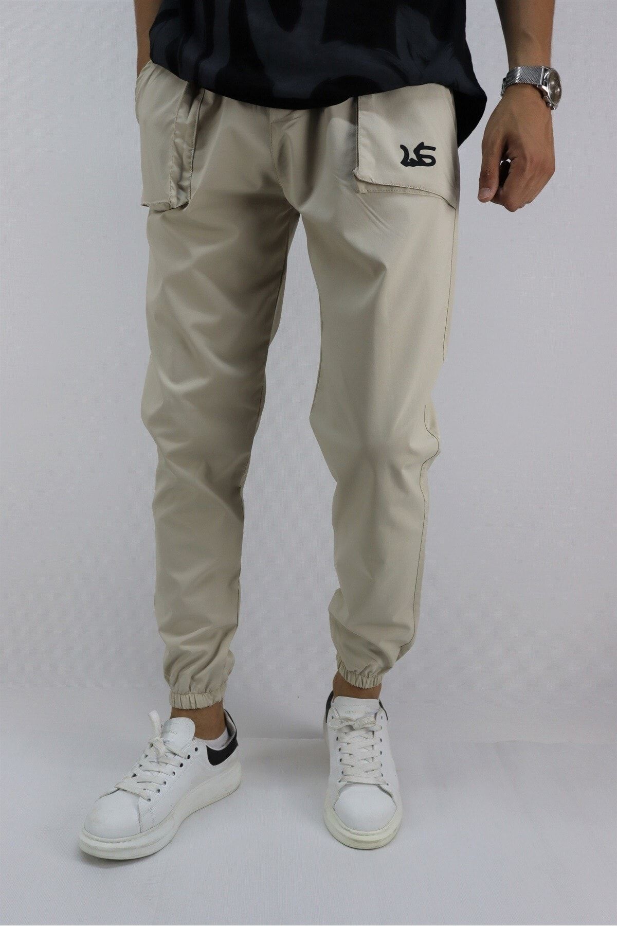 inpool Erkek Paraşüt Kumaş Jogger Pantolon