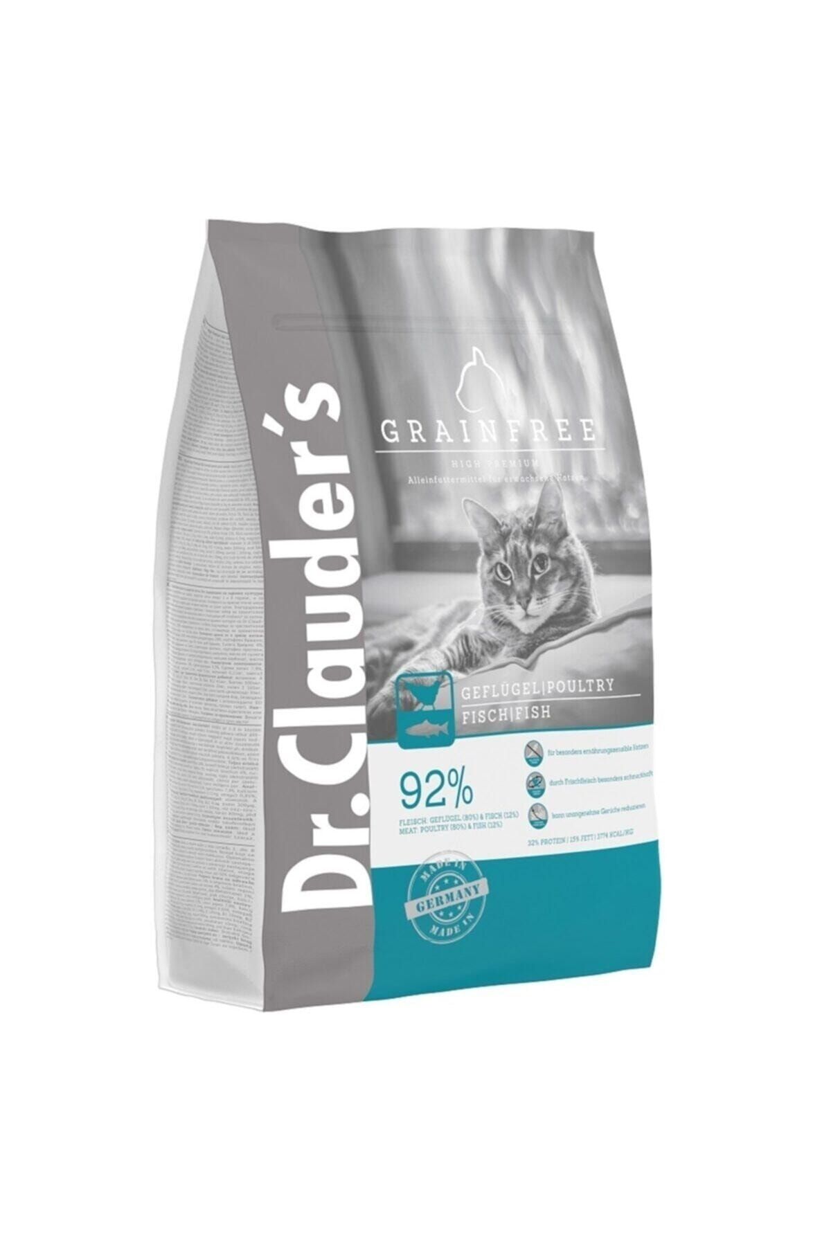 Dr. Clauder S Glutensiz Grain Free Tavuklu Balıklı Kedi Maması 4kg