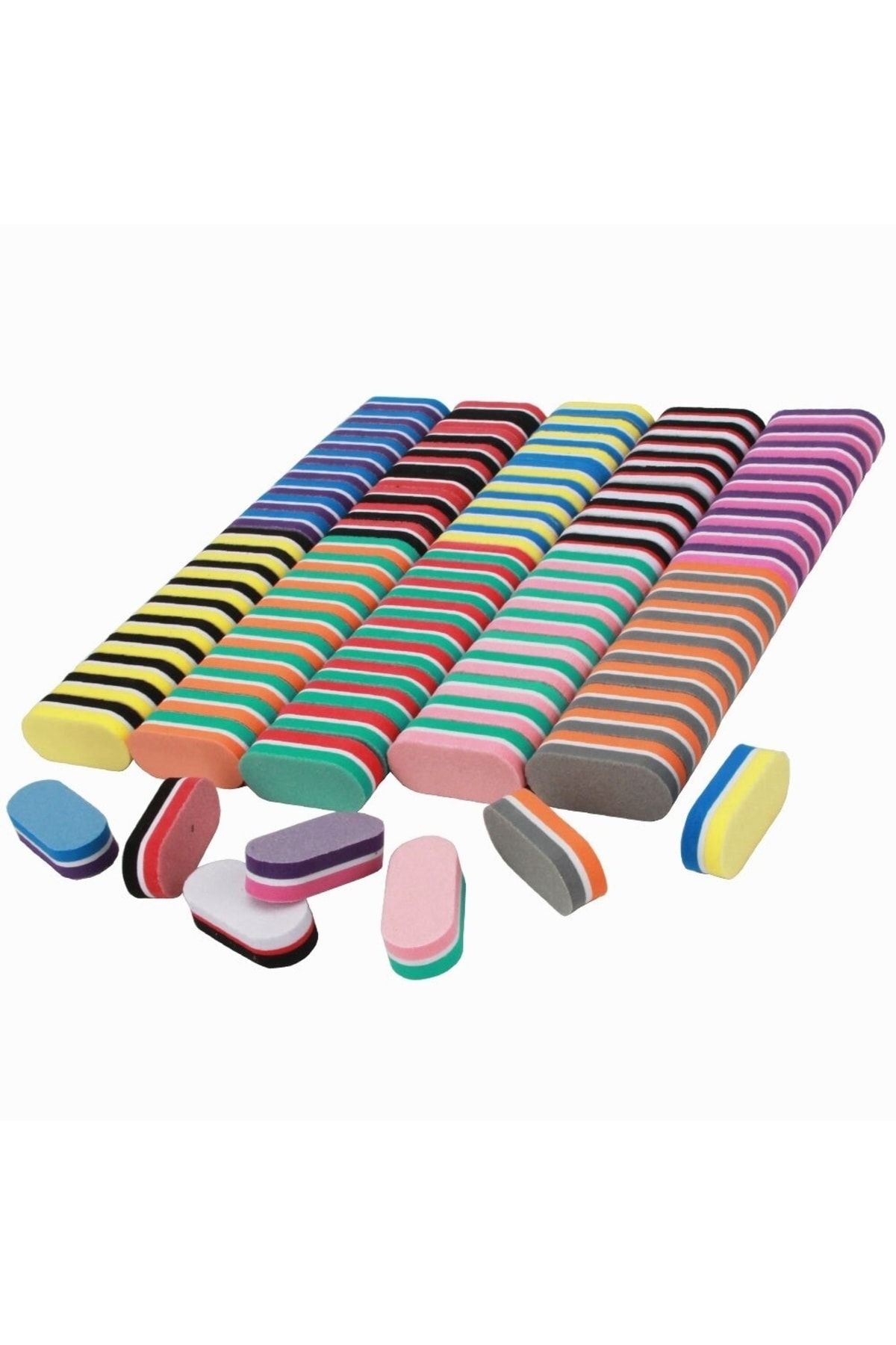 Q-İN-5-pack Professional Nail File, buffer, 4