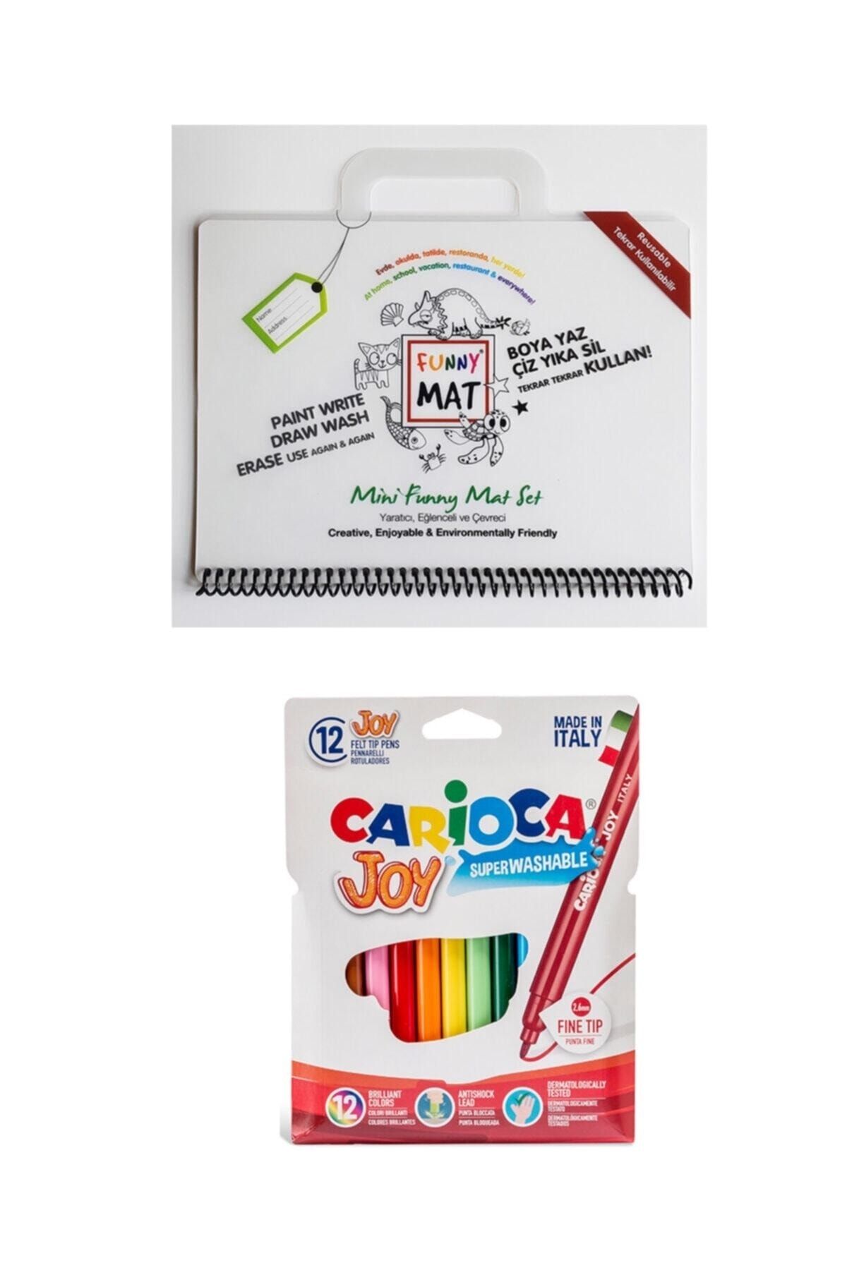 Akademi Çocuk -funny Mat - Mini Set ( Travel Set) & Carioca Joy 12lı
