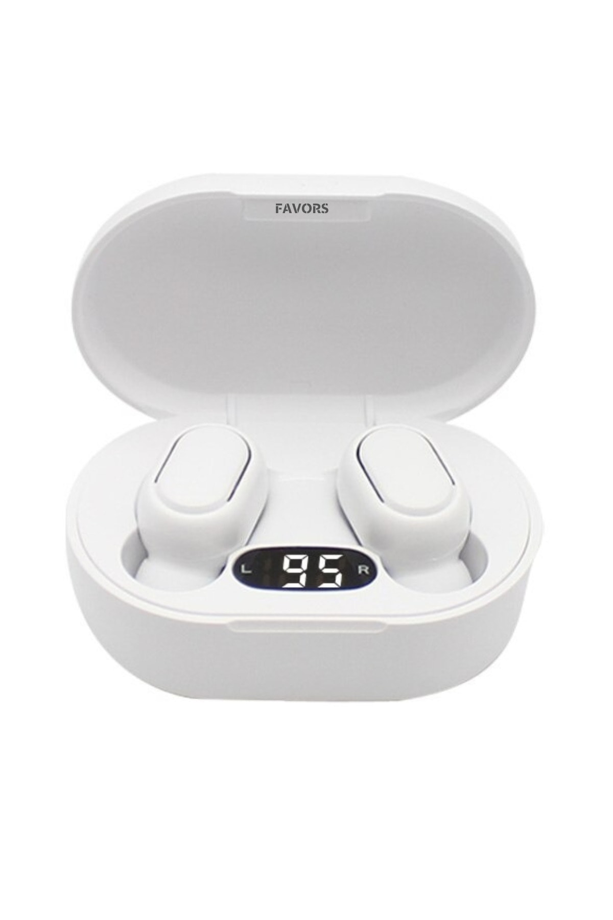 E7s Dots Bluetooth Headset Extra Bass Hd Audio Dual Microphone Universal Wireless Headset White E7s