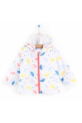 Basic Kız Bebek Şemsiye Desenli Yağmurluk 22VERSCN00716