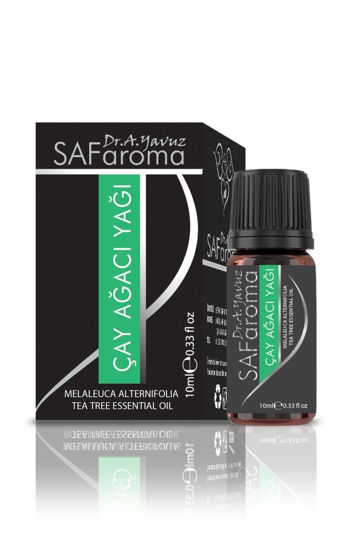 SAFaroma Çay Ağacı Uçucu Yağı %100 Saf - Seyreltici, Koruyucu, Katkı, Kimyasal Içermez