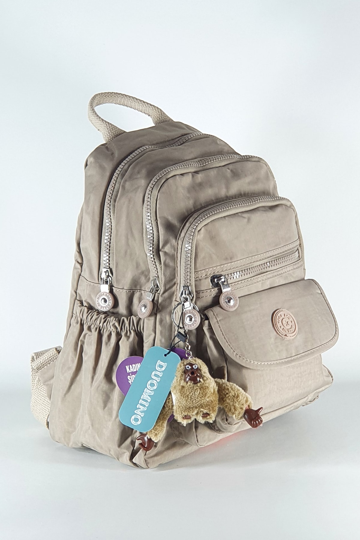 کوله پشتی زنانه قهوه ای NEMO BAGS | nemobags255 اورجینال - تصویر 2