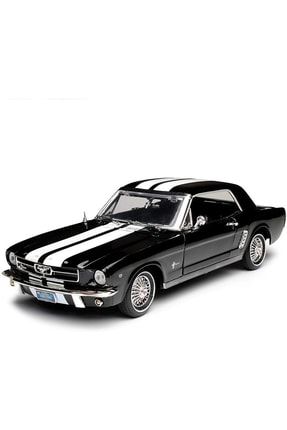 Motormax 1964 1/2 Ford Mustang Siyah 1:18 Model Araba emr0088