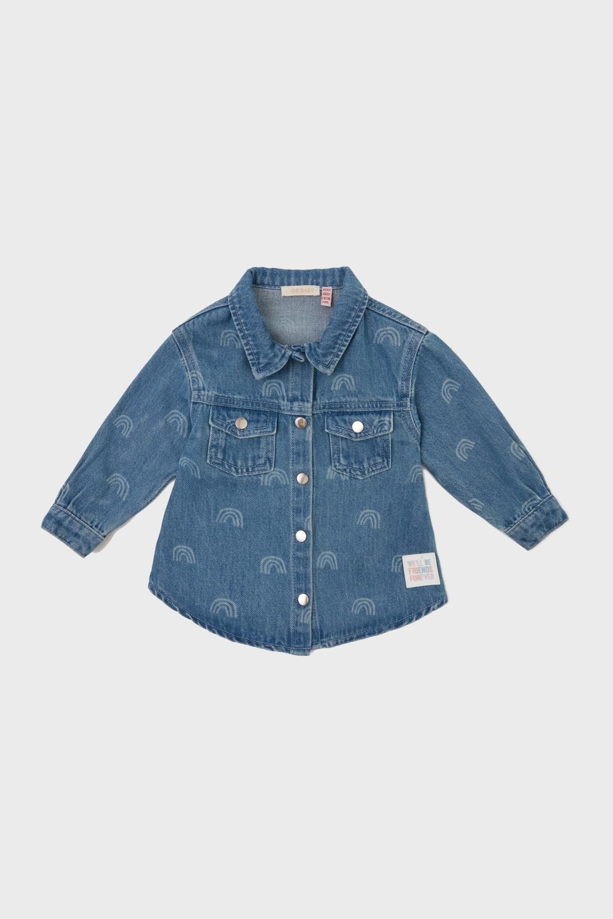 Denim jacket baby girl online