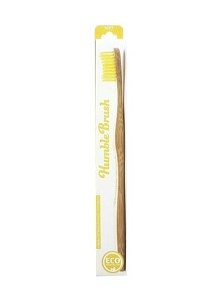 Yetişkin Yumuşak Bambu Diş Fırçası Sarı 7350075690020