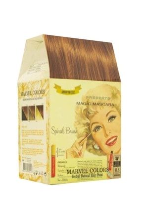 Herbal Naturel Hair Açık Kumral Dore Herbal Naturel Hair Saç Boyası 8.3 RYN-40022-ON