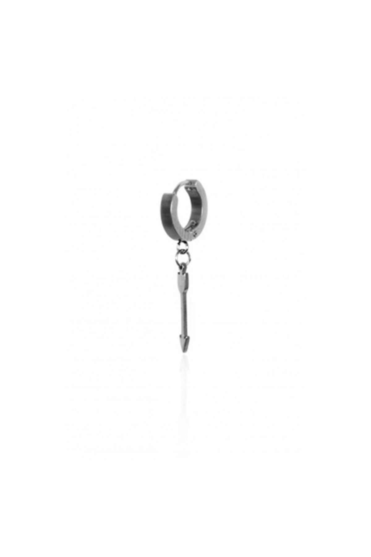 Nautilus Concept-Unisex Steel Earrings with Arrow Object 1