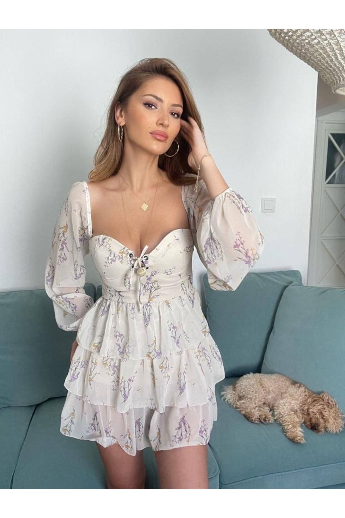 Lillie chiffon corset dress for hotsell love and lemons