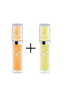 Meyveli Dudak Parlatıcısı Roll On Lipgloss Limon + Muz YZN301