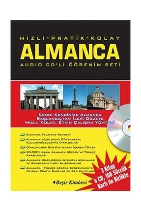 Hızlı Pratik Kolay Almanca Audio Cdli Öğrenim Set 108620
