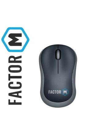 Factor M M1 Süper Sessiz Kompact Kablosuz Mouse Siyah FM-M1KM