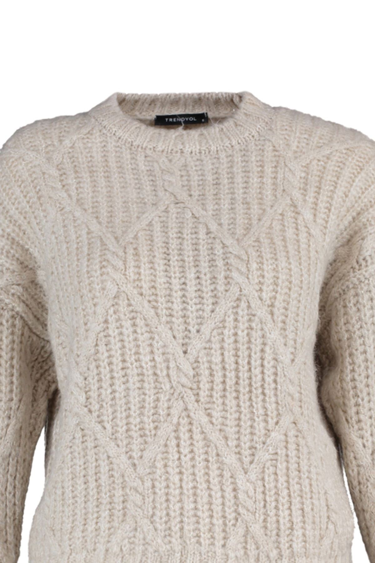 Trendyol Collection-Weit geschnittener Pullover aus weichem, strukturiertem Strick – TWOAW23KZ01373 8