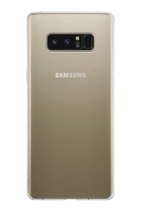 Samsung Galaxy Note 8 Uyumlu Kapak Şeffaf Silikon Kılıf CW1MMSAMNote8
