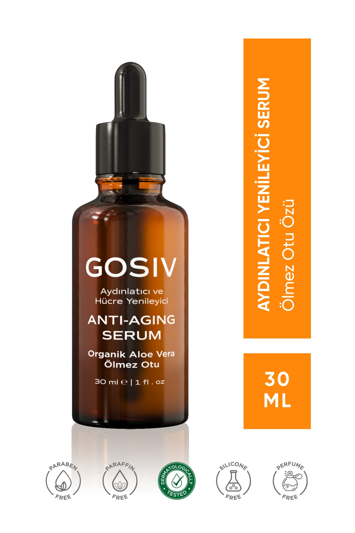 Gosiv Aydınlatıcı ve Hücre Yenileyici Anti-Aging Serum