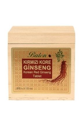 Kırmızı Kore Ginseng Tablet 600 Mg. 120 Kapsül 299349ı441024