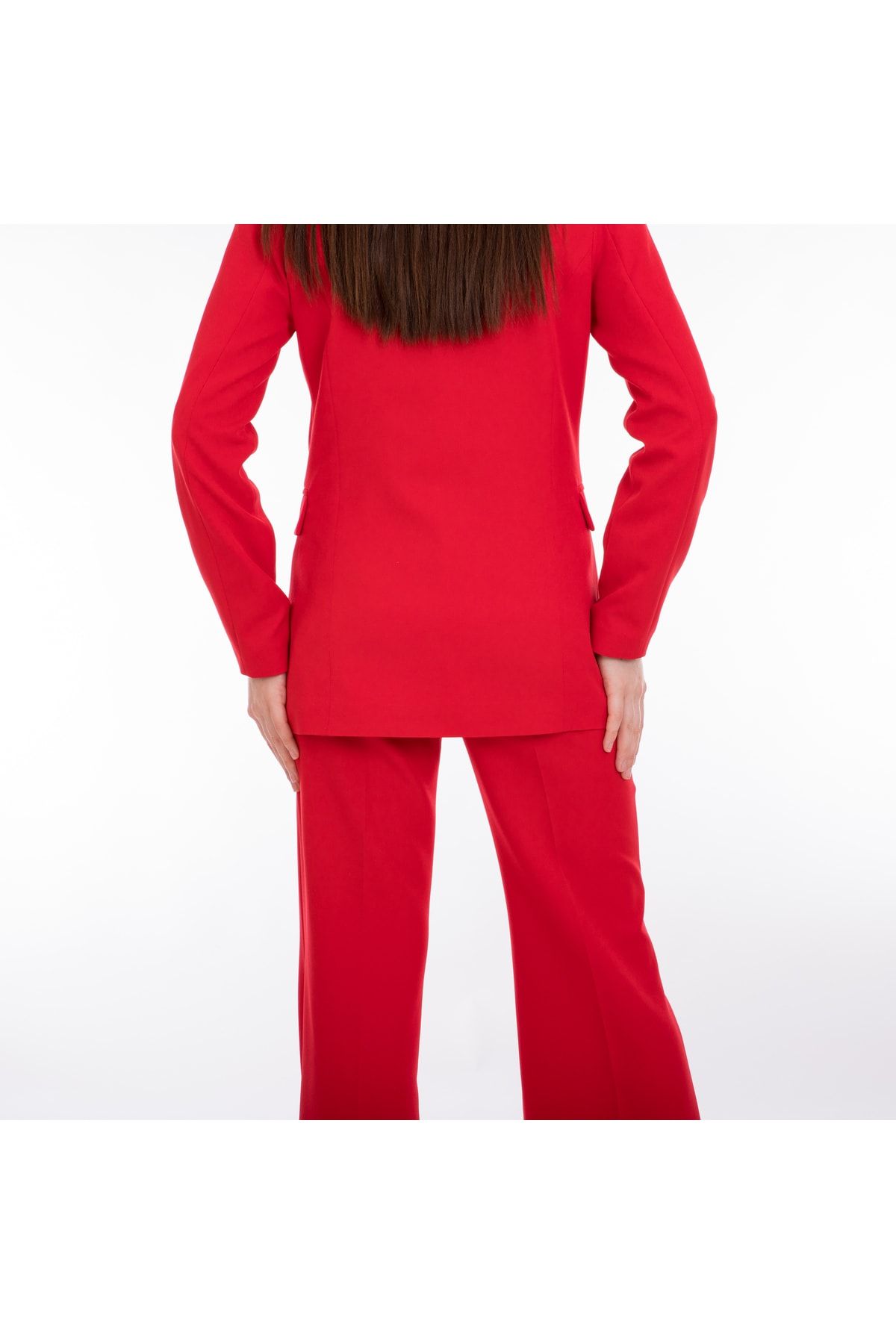 DEFİLE LUX-Costum Blazer Roșu Seria Zima 3