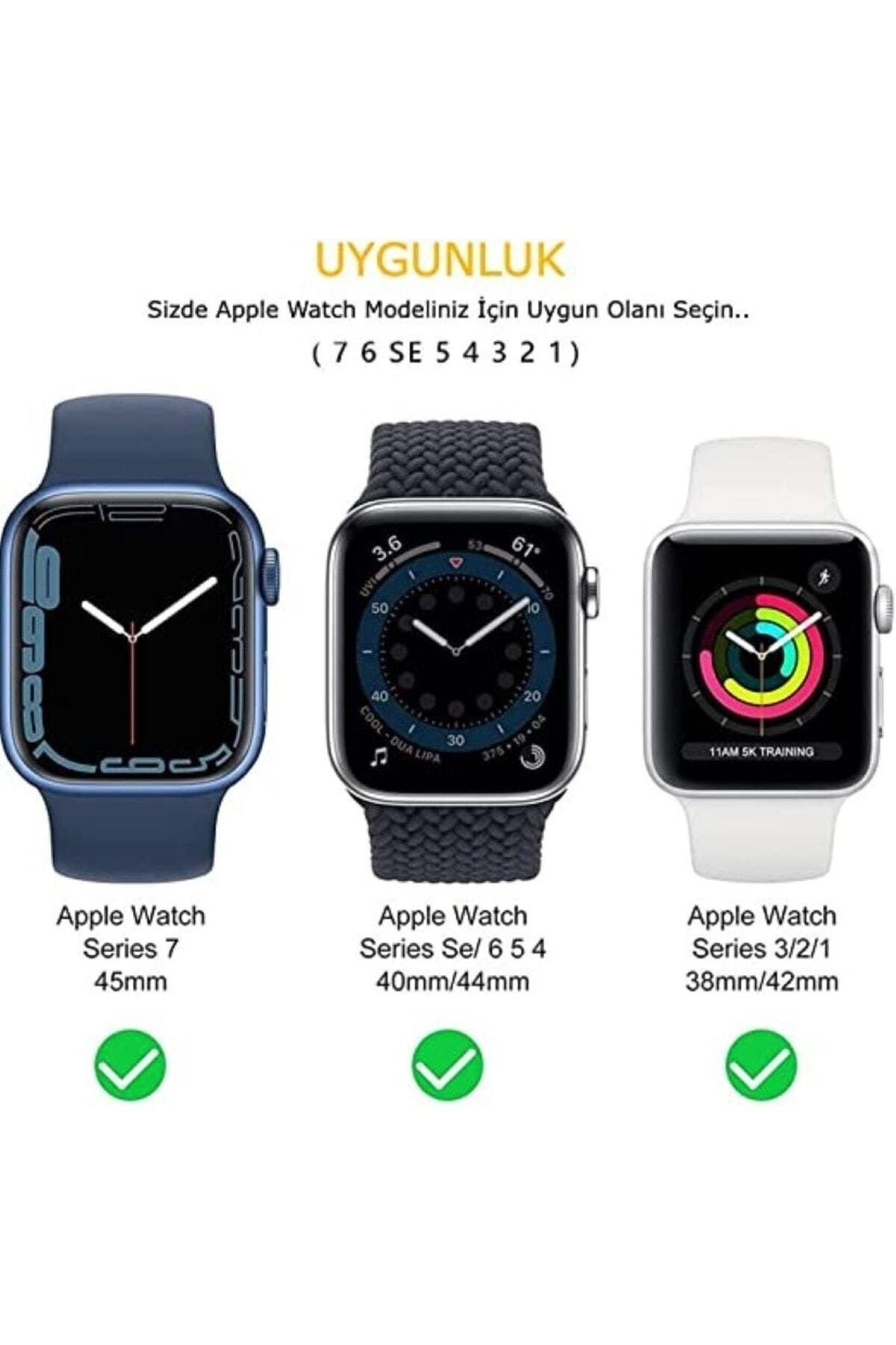 Apple Watch 40 mm Seri 4-5-6-se Uyumlu Ekran Koruyucu Blue Nano Temperli Kırılmaz Cam 6